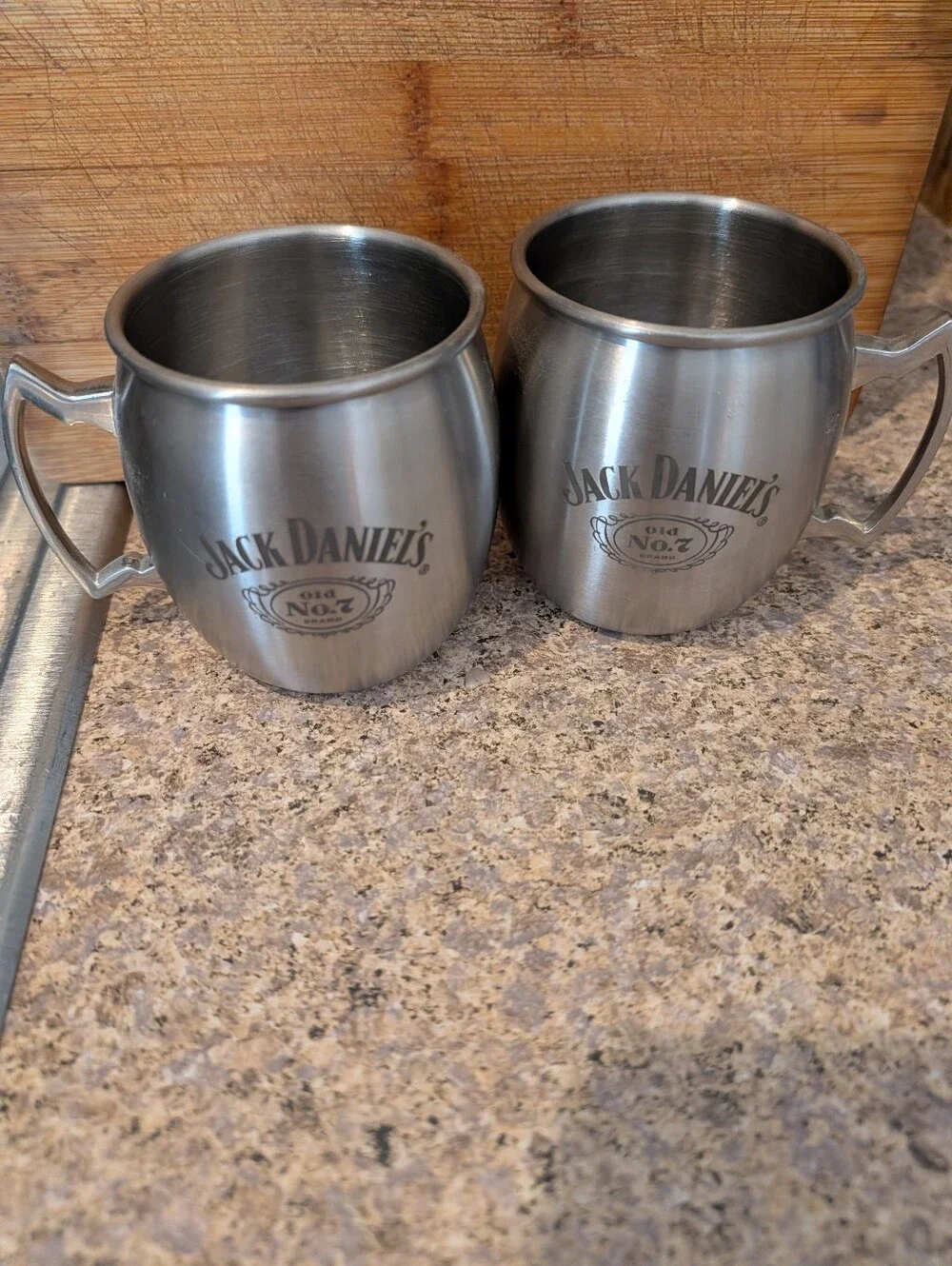 Jack Daniel's Tennessee Stainless Steel Mule Mugs